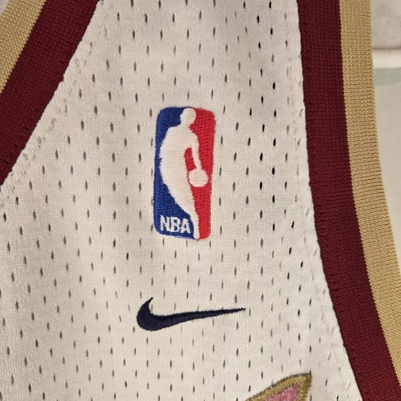 Lebron James NBA Cleveland Cavaliers Rookie Year Nike Jersey Rare Men's M - Picture 8 of 13
